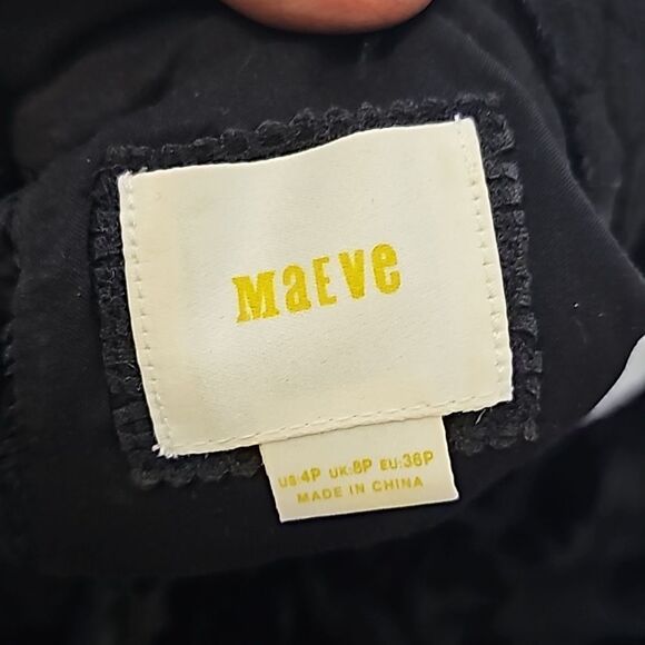 Anthropologie Maeve Laurette Velvet Jumpsuit size 4 - Picture 9 of 11